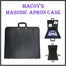 Masonic Apron Case - Black Economy 